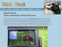 Tablet Screenshot of metal-detector.cc